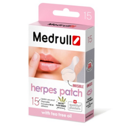 Medrull Herpes Patch Επιθέματα για τον Επιχείλιο Έρπη 15τμχ