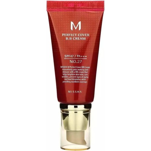 Missha M Perfect Cover BB Cream SPF42 PA+++ #27 Honey Beige 50m