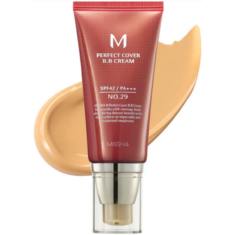 Missha M Perfect Cover BB Cream SPF42 PA+++ #29 Caramel Beige 50ml