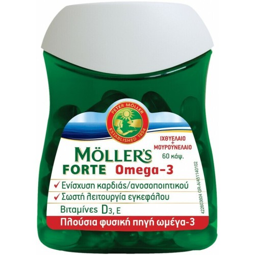 Moller's Forte Omega 3 - 60caps