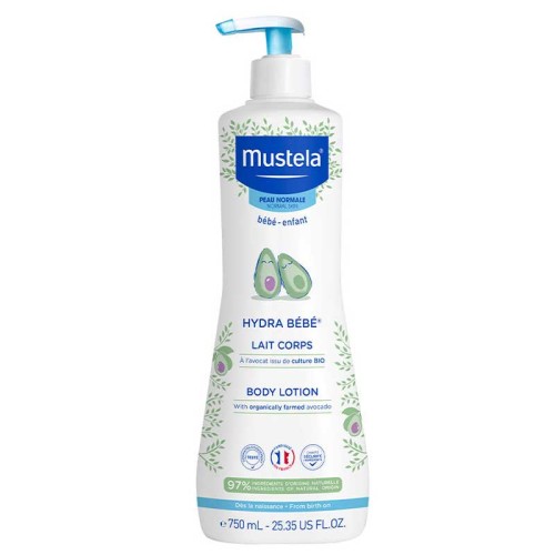 Mustela Hydra Bebe Body Lotion with Avocado, 750ml
