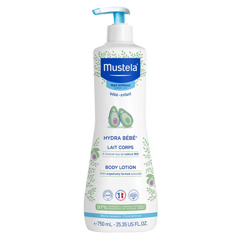 Mustela Hydra Bebe Body Lotion with Avocado, 750ml
