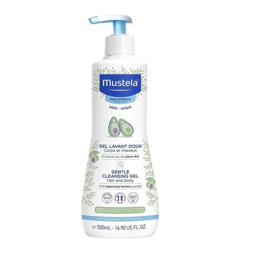Mustela Gentle Cleansing Gel Hair and Body 500ml