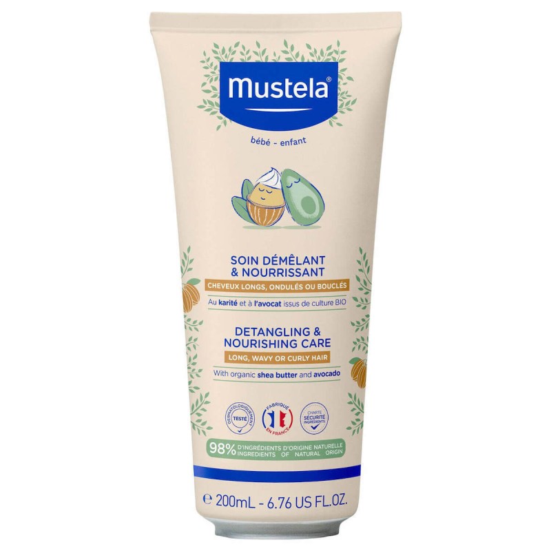 Mustela Detangling & Nourishing Care - Παιδική Κρέμα Μαλλιών 200ml