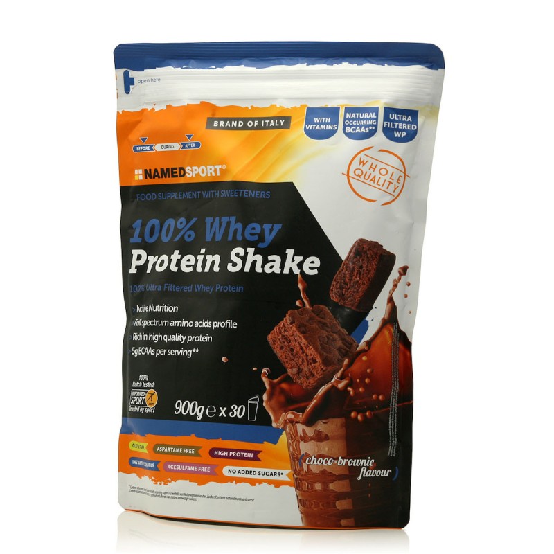 NamedSport 100% Whey Protein Shake Choco-Brownie 900g