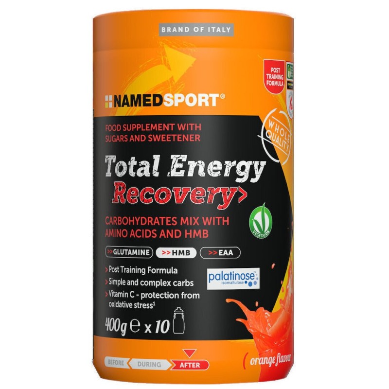 Namedsport Total Energy Recovery Powder Orange 400gr Namedsport Total Energy Recovery Powder Orange 400gr
