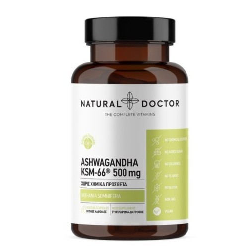 Natural Doctor Ashwagandha KSM-66 500mg 60caps