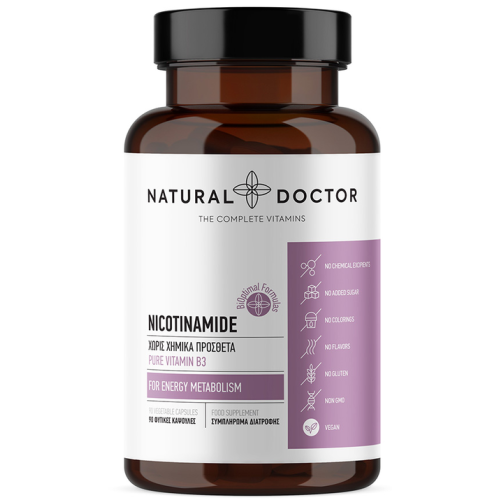 Natural Doctor Nicotinamide 500mg 90caps