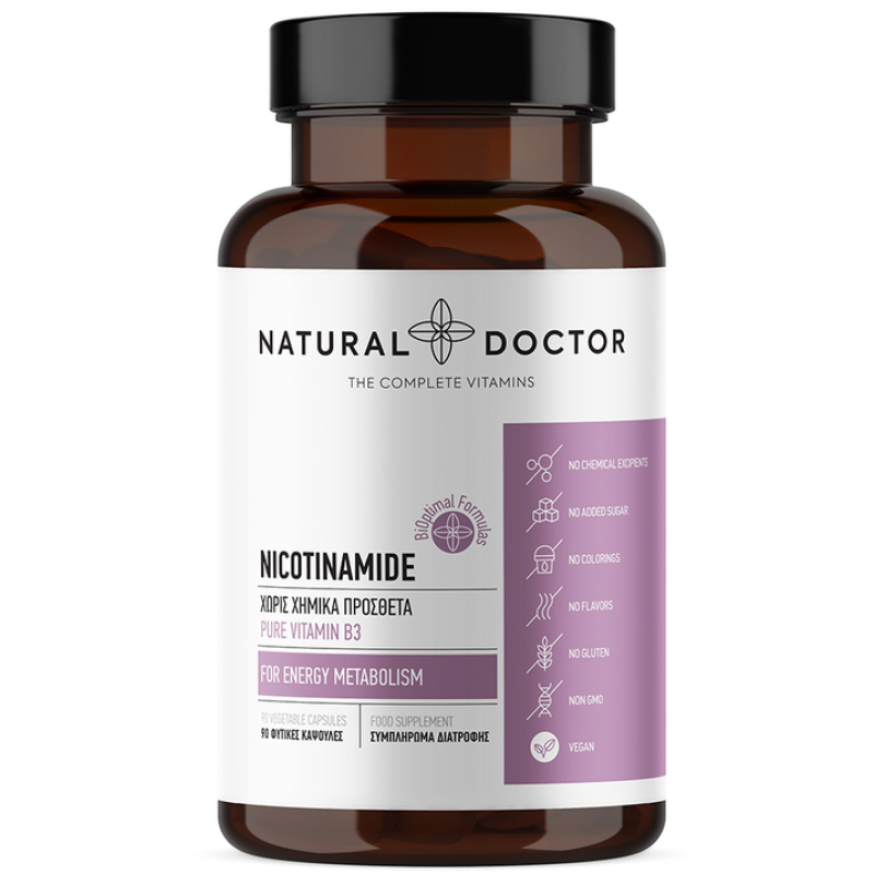 Natural Doctor Nicotinamide 500mg 90caps