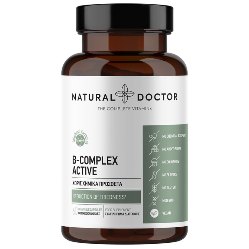Natural Doctor B-Complex Active 60caps