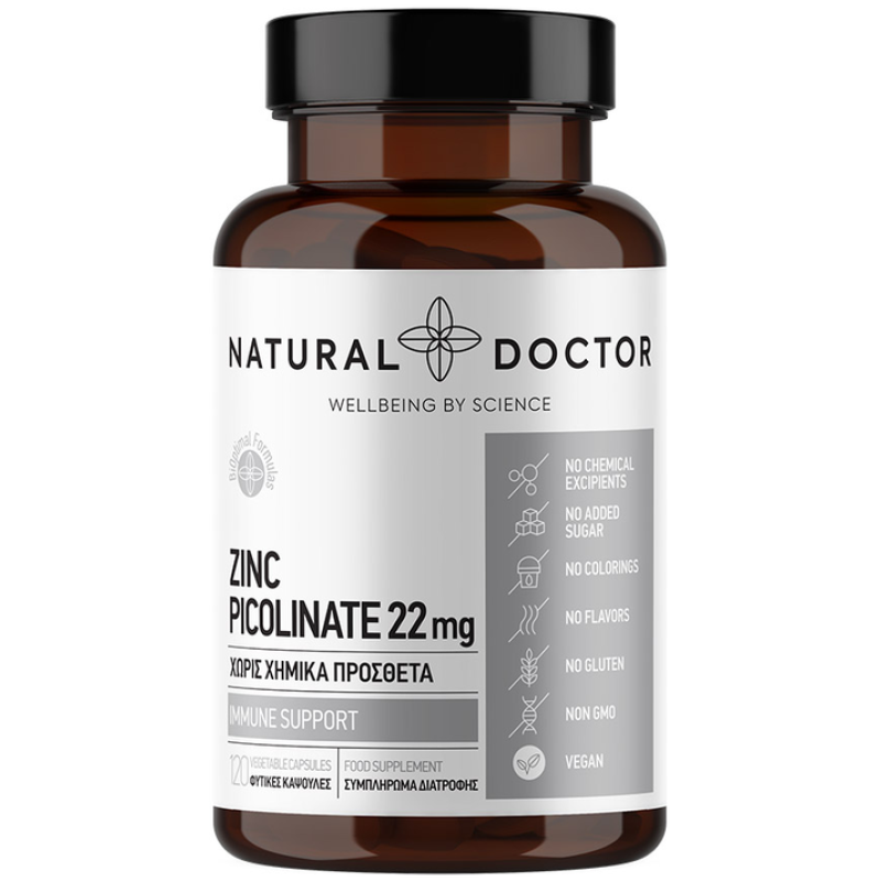 Natural Doctor Zinc Picolinate 120 caps