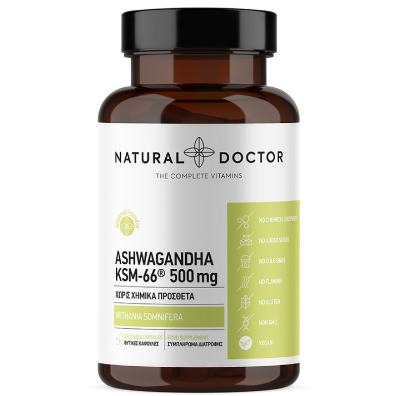 Natural Doctor Ashwagandha KSM-66 500mg 60caps
