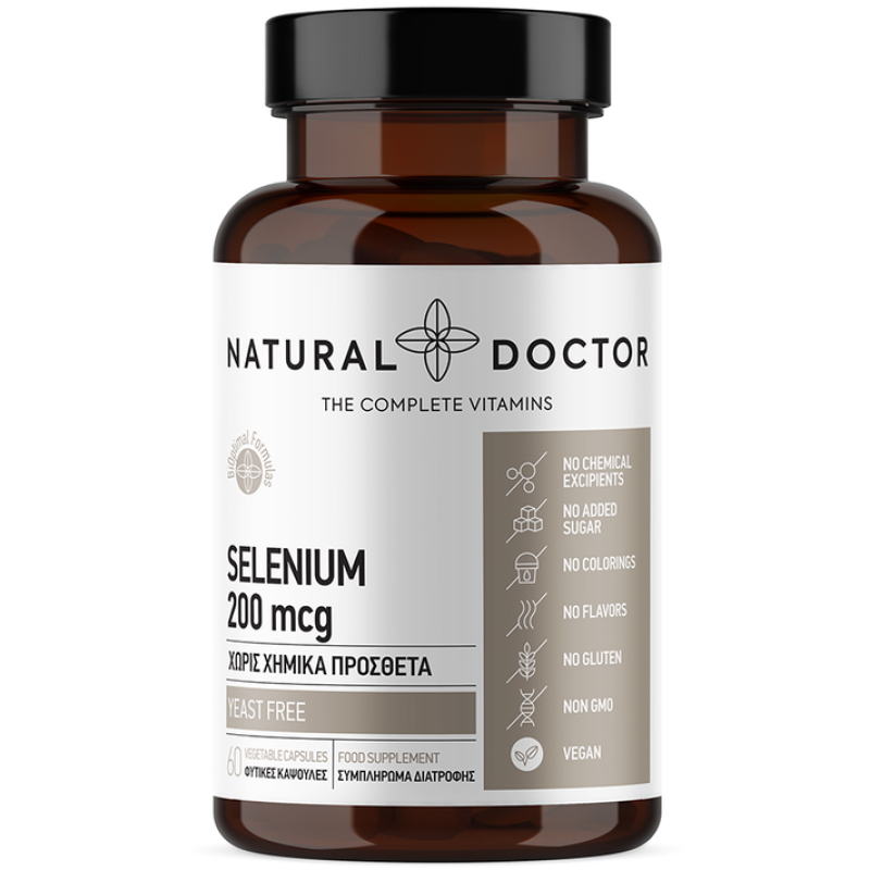 Natural Doctor Selenium 200mcg 60caps