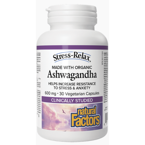 Natural Factors Ashwagandha 30 Φυτικές Κάψουλες