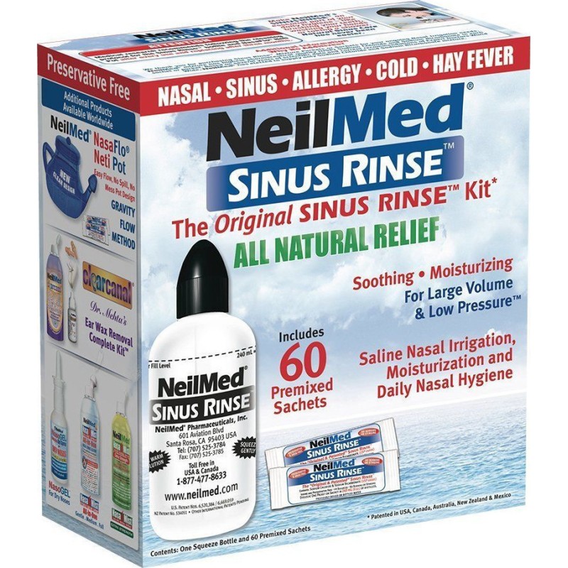 NeilMed Sinus Rinse Kit & 60 φακελάκια