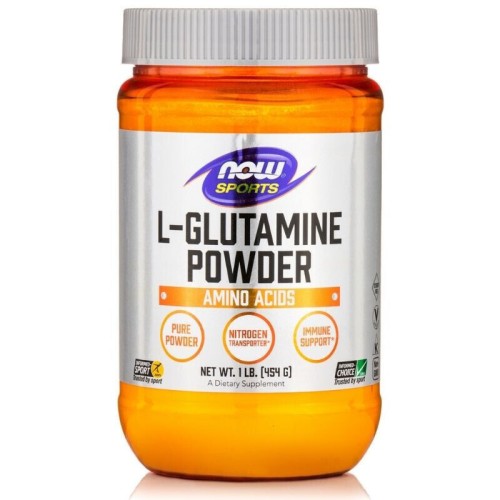 Now L-Glutamine Pure Powder 454gr