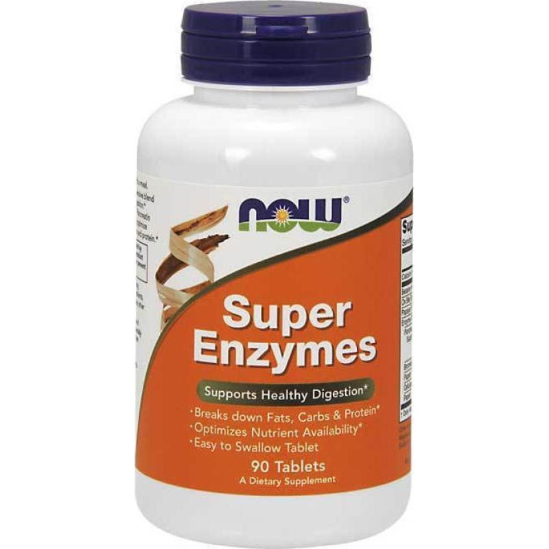 Now Super Enzymes  90Tabs