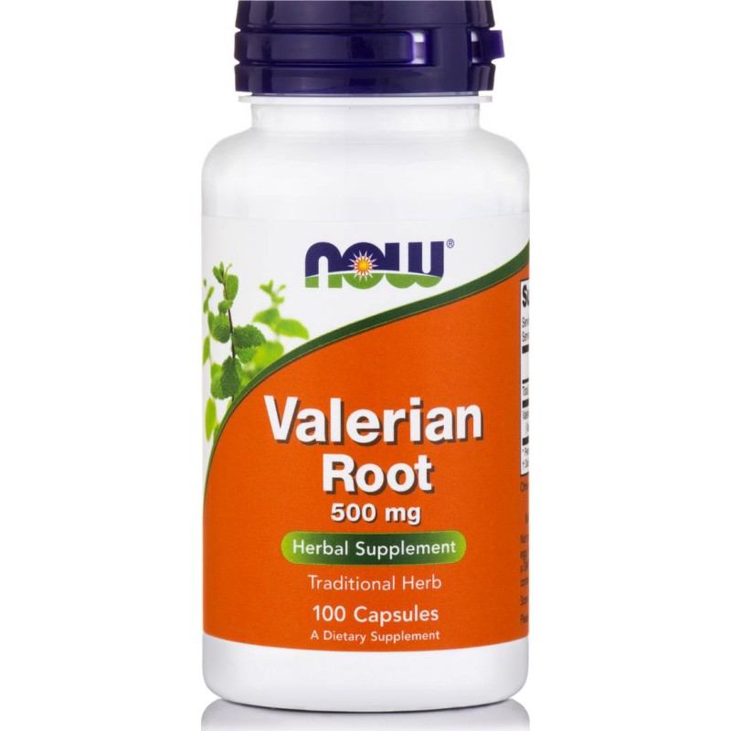 Now Valerian Root 500mg 100caps