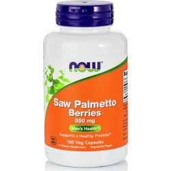 Now Saw Palmetto 550mg 100caps
