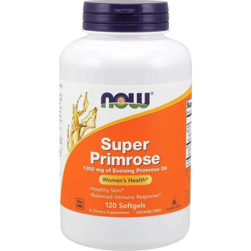 Now Super Primrose 1300mg 60Softgels