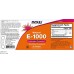 Now E-1000 IU Mixed Tocopherols 50Softgels