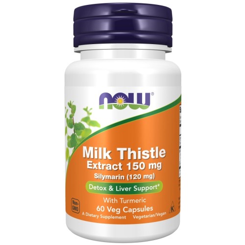 Now Foods Milk Thistle 150mg 60 φυτικές κάψουλες