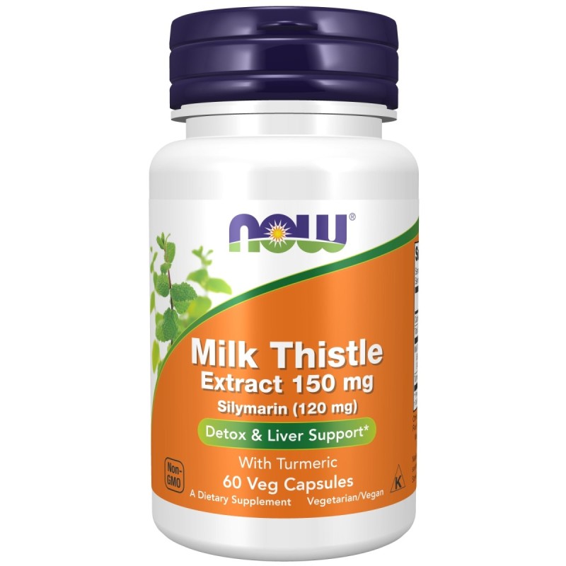 Now Foods Milk Thistle 150mg 60 φυτικές κάψουλες