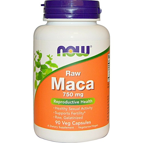 Now Maca 750mg Raw 90VegCaps