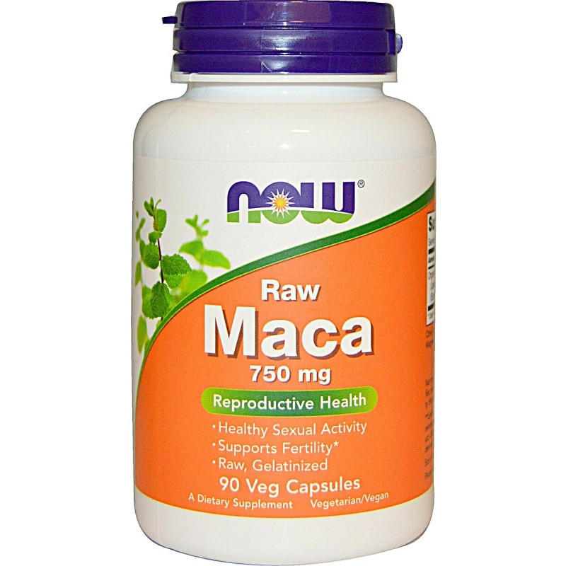 Now Maca 750mg Raw 90VegCaps