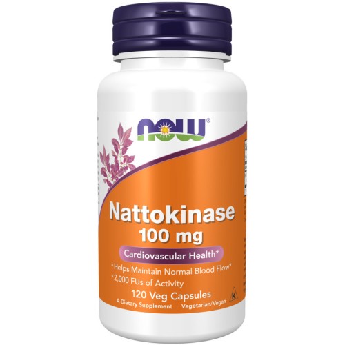 Now Nattokinase 100mg 120 φυτικές κάψουλες