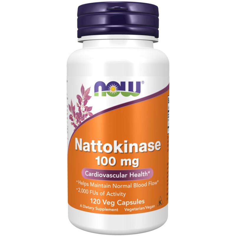 Now Nattokinase 100mg 120 φυτικές κάψουλες