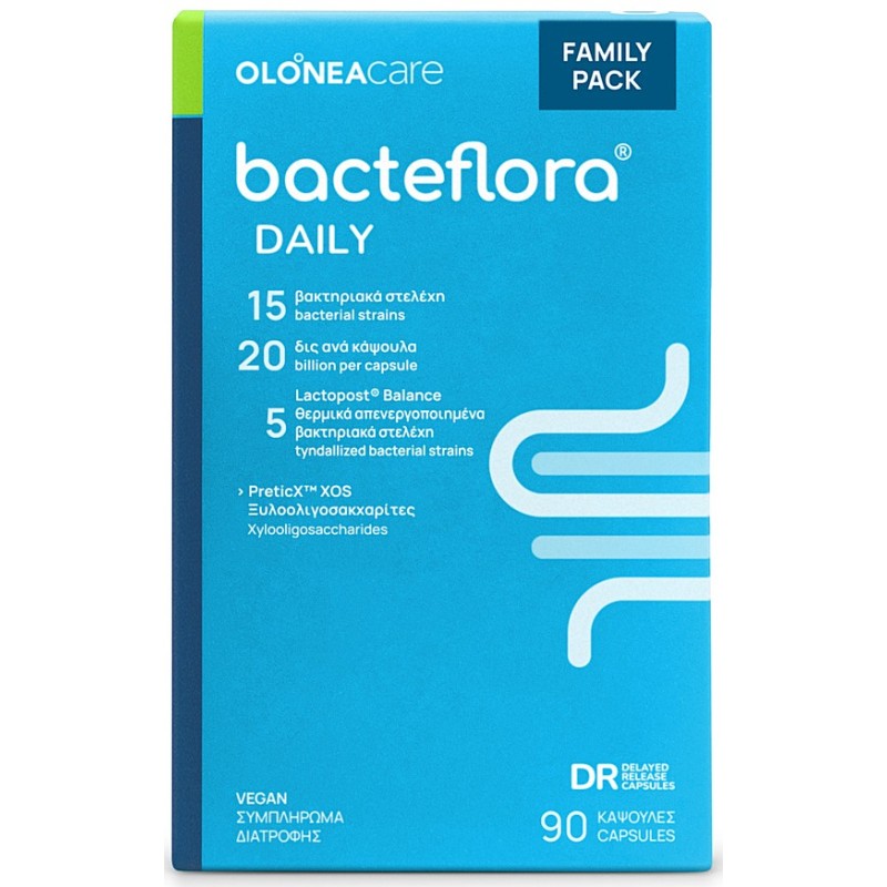 Olonea Bacteflora Daily, 90 Κάψουλες