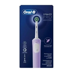 Oral‑B Vitality Pro Protect X Clean –  Ηλεκτρική Οδοντόβουρτσα με Αισθητήρα Πίεσης Λιλά