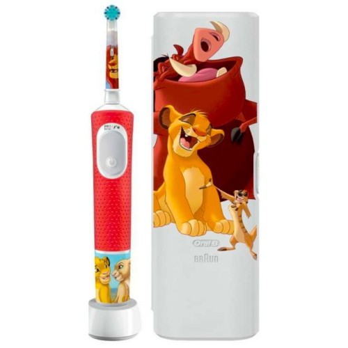 Oral‑B Pro Kids Vitality The Lion King – Παιδική Ηλεκτρική Οδοντόβουρτσα 3+ με Θήκη