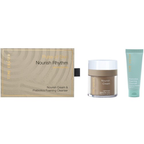Medisei Promo Time Eraser Pulse Of Skin Nourish Rhythm Limited Edition  Αντιρυτιδική Κρέμα 50ml & Prebiotics Foaming Cleanser 20ml