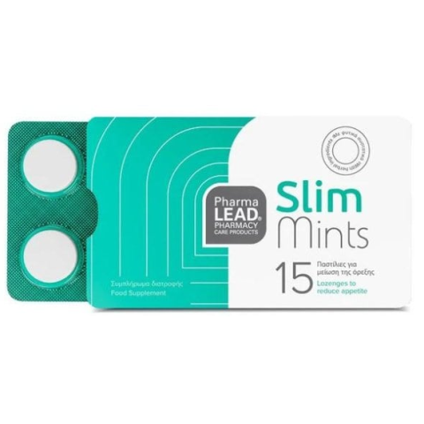 Pharmalead Slim Mints 15 παστίλιες