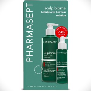 Pharmasept Promo Scalp Biome Anti-Hair Loss Shampoo 400ml & Scalp Biome Anti-Hair Loss Serum 100ml