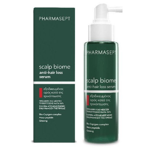 Pharmasept Scalp Biome Anti-Hair Loss Serum Εξειδικευμένος Ορός Κατά της Τριχόπτωσης 100ml