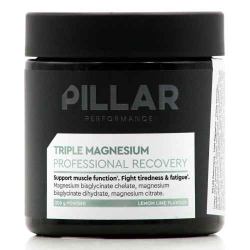 Pillar Triple Magnesium Professional Recovery Powder Lemon-lime Powder (200g)