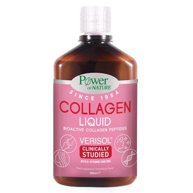 Power of Nature Collagen Liquid, Υγρό Κολλαγόνο 500ml