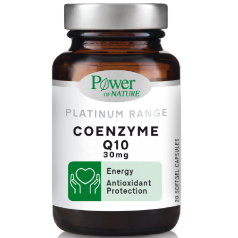Power of Nature Platinum Range Coenzyme Q10, 30caps