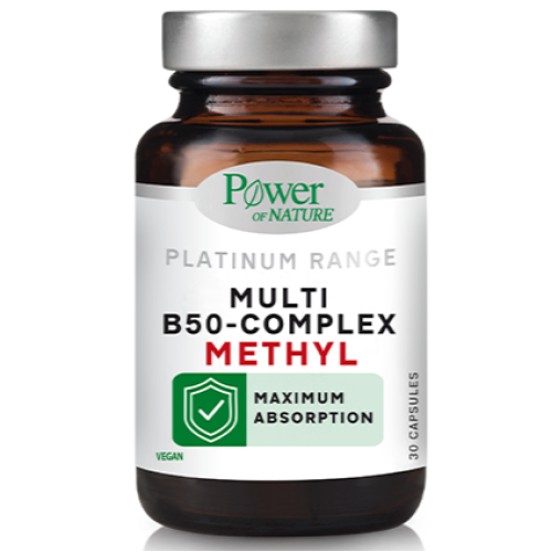 Power of Nature Platinum Range Multi B50 Complex Methyl 30caps