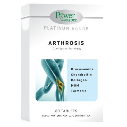 Power of Nature Platinum Range Arthrosis 30tabs
