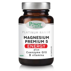 Power Of Nature Platinum Magnesium Premium 5 Energy 60 Κάψουλες