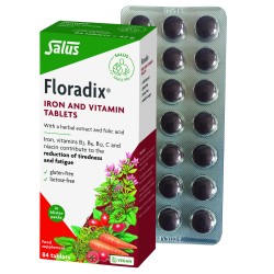 Power of Nature Floradix Πολυβιταμίνη με Σίδηρο & Βιταμίνες – 84 Αναβράζουσες Ταμπλέτες