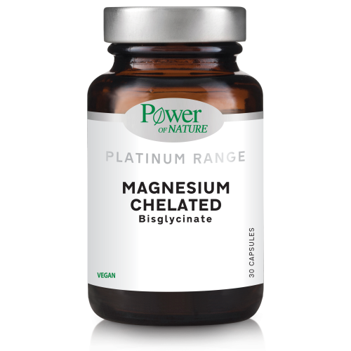 Power Of Nature Platinum Range Magnesium Chelated 30 κάψουλες