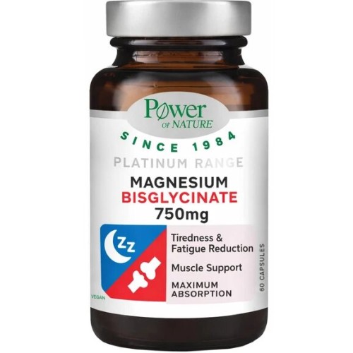 Power Health Platinum Range Magnesium Bisglycinate 750mg 60 caps