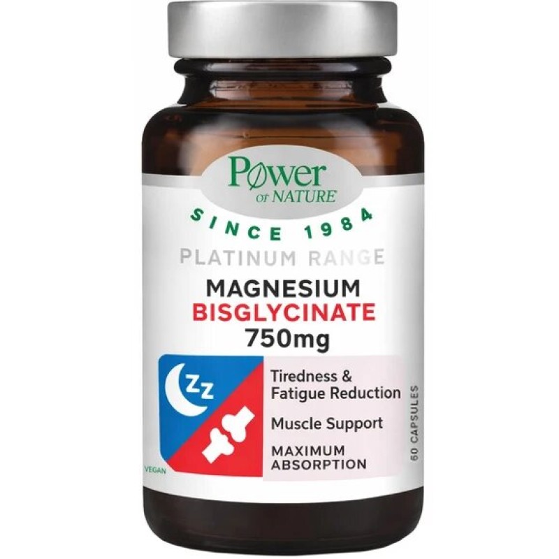 Power Health Platinum Range Magnesium Bisglycinate 750mg 60 caps