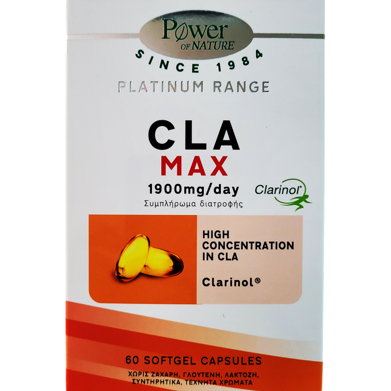Power Of Nature CLA MAX 1900mg 60 κάψουλες