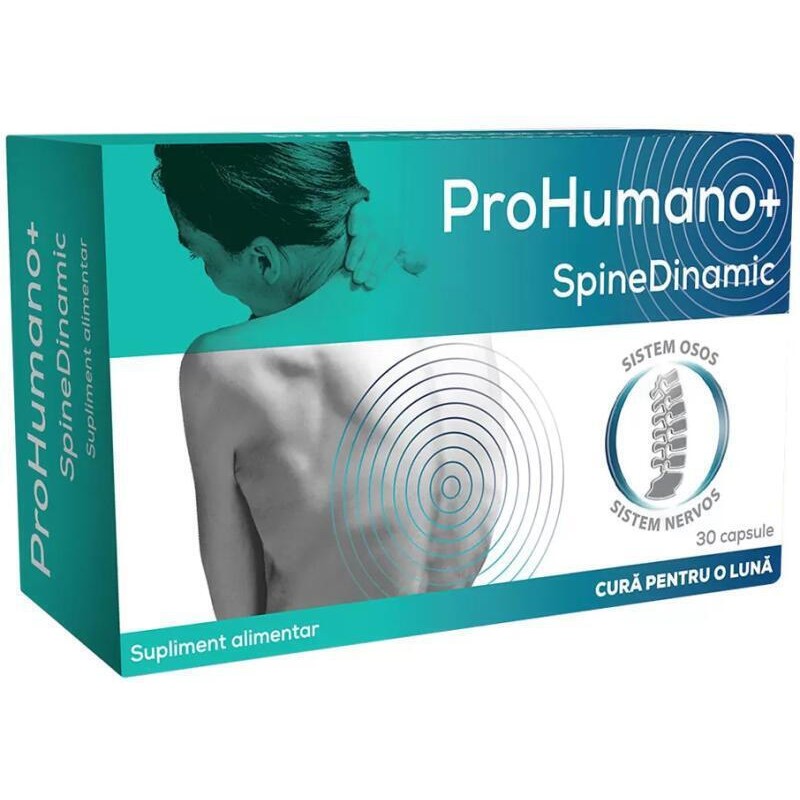 Prohumano+ SpineDinamic για την Υγεία των Οστών 30 Κάψουλες Prohumano+ SpineDinamic για την Υγεία των Οστών 30 Κάψουλες